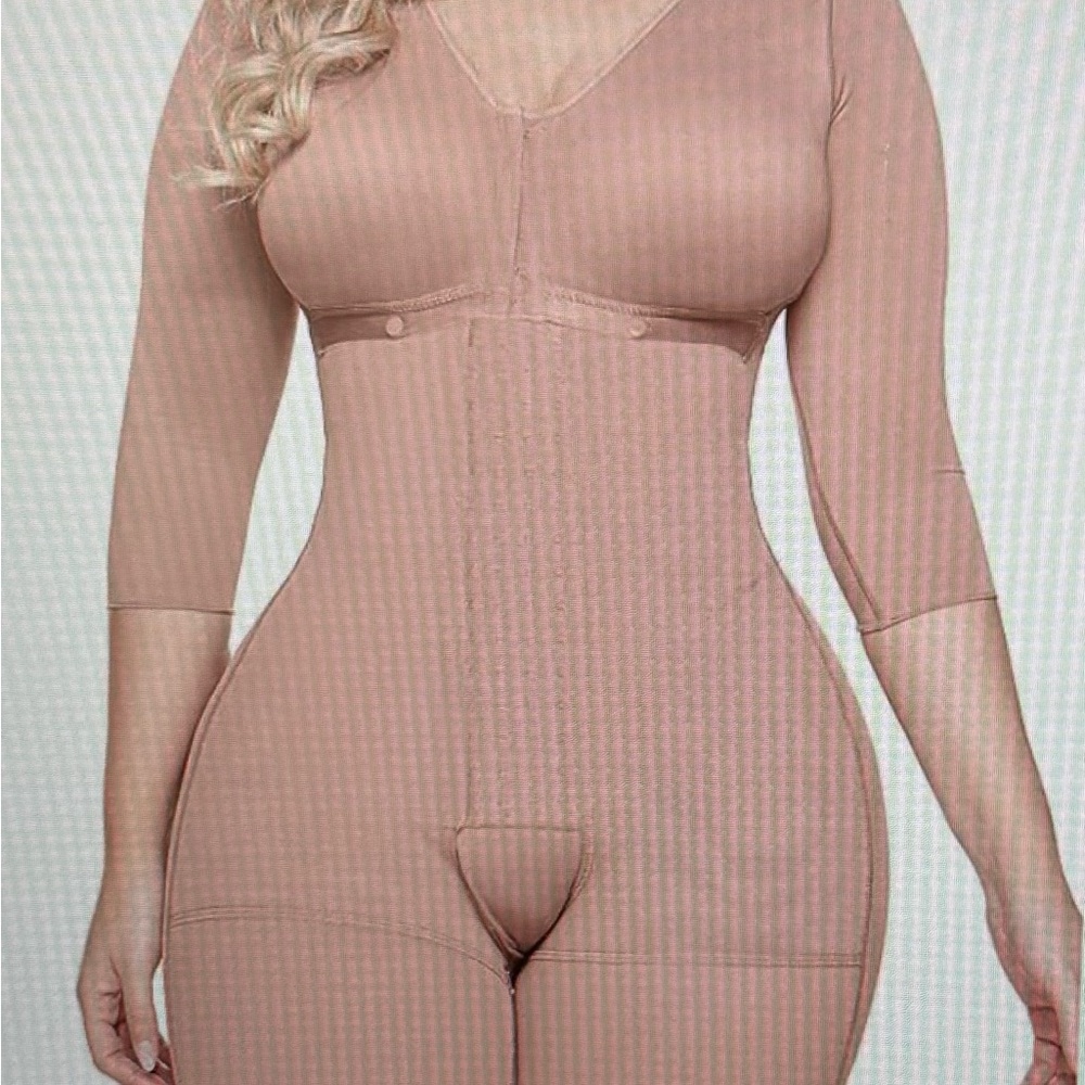 Sony’s Fajas Colombians Compression Garment Sz XL Mocha NWT